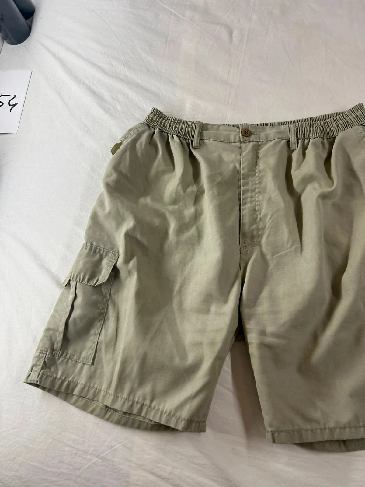 Beige crème vintage cargo short – photo 2